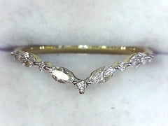 Lab Diamond Wedding Band