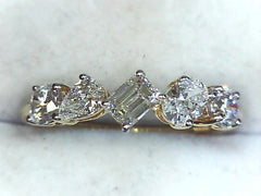 Lab Diamond Wedding Band