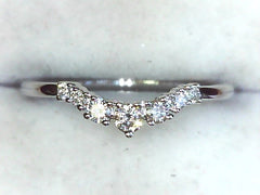Lab Diamond Wedding Band