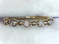 Lab Diamond Wedding Band