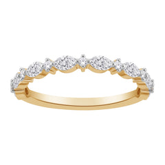 Lab Diamond Wedding Band
