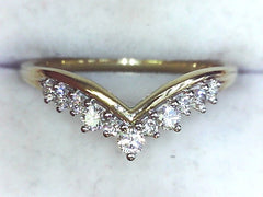 Lab Diamond Wedding Band