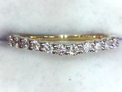 Lab Diamond Wedding Band