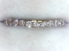 Lab Diamond Wedding Band