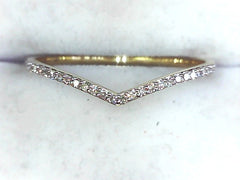Lab Diamond Wedding Band