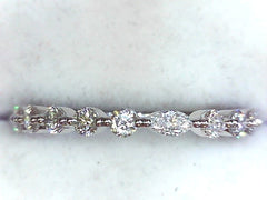 Lab Diamond Wedding Band