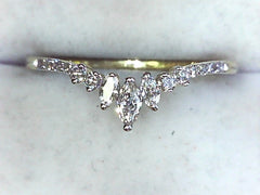 Lab Diamond Wedding Band