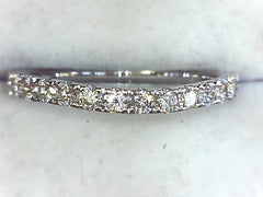Lab Diamond Wedding Band