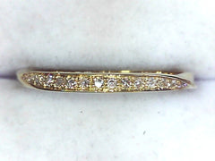 Lab Diamond Wedding Band