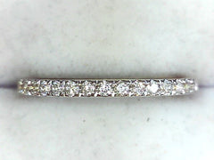 Lab Diamond Wedding Band