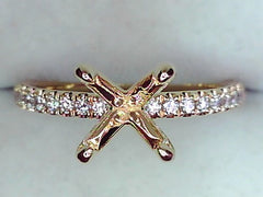 Diamond Semi-Mount Ring