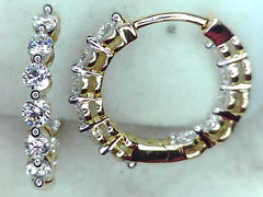 Lab Diamond Earring