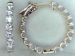 Lab Diamond Earring