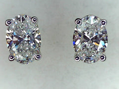 Lab Diamond Stud Earring