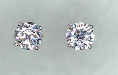 Lab Diamond Stud Earring