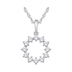 Lab Diamond Pendant