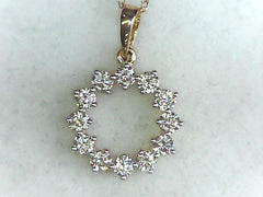 Lab Diamond Pendant