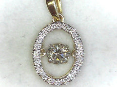 Lab Diamond Pendant