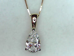 Lab Diamond Pendant