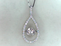 Lab Diamond Pendant