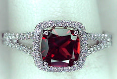 Colored Stone Rings  -  Women'