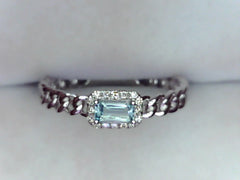 Colored Stone Rings  -  Women'