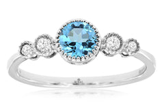 Colored Stone Rings  -  Women'