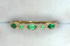 Colored Stone Rings  -  Women'