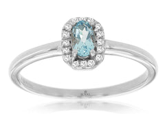 Colored Stone Rings  -  Women'