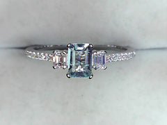 Colored Stone Rings  -  Women'
