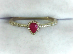 Colored Stone Rings  -  Women'