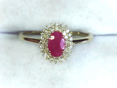 Colored Stone Rings  -  Women'