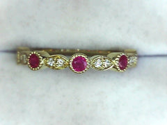 Colored Stone Rings  -  Women'