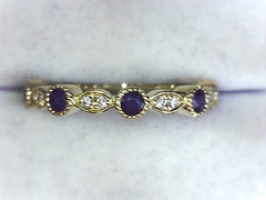 Colored Stone Rings  -  Women'