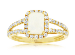 Colored Stone Rings  -  Women'