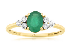 Colored Stone Rings  -  Women'