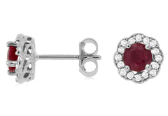 Colored Stone Earring