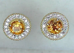 Colored Stone Earring