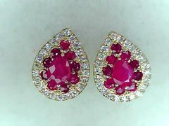 Colored Stone Earring
