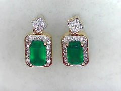 Colored Stone Earring
