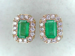 Colored Stone Earring