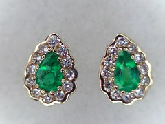 Colored Stone Earring