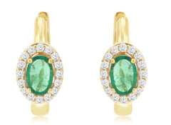 Colored Stone Earring
