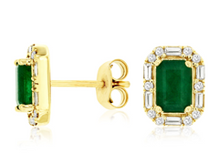 Colored Stone Earring