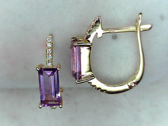 Colored Stone Earring