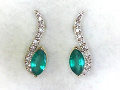 Colored Stone Earring