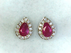 Colored Stone Earring