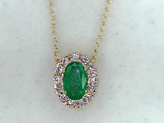 Colored Stone Pendant