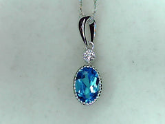 Colored Stone Pendant