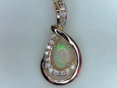 Colored Stone Pendant